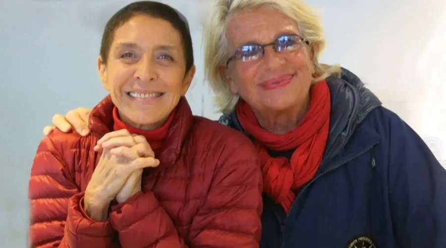 Véronique De Villèle et sa compagne